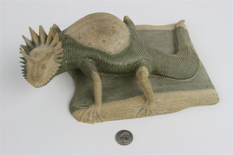 Carved Horn Lizard