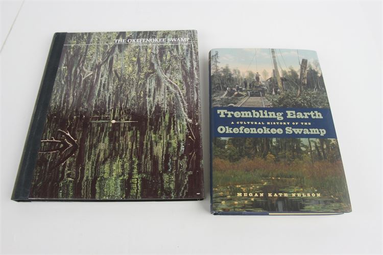 Two (2) Books Okefenokee Swamp