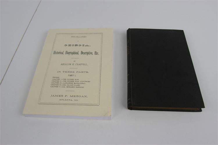 Georgia Historical, Biographical & Descriptive by AH Chappell