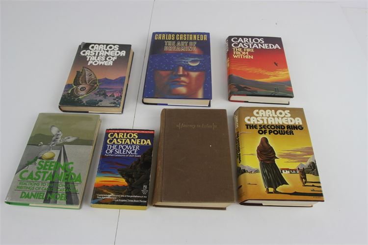 Set of Seven (7) Carlos Castaneda Books