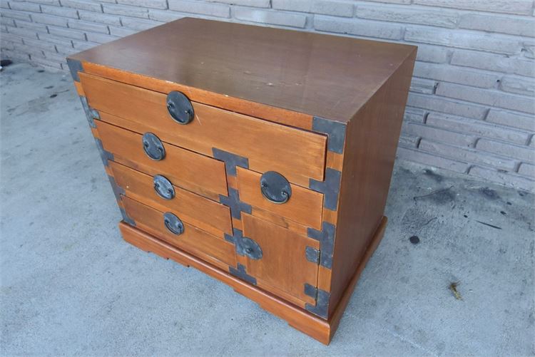 Japanese Tansu Style Chest