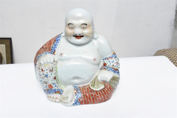 20th c Chinese Porcelain Figure of Buddha
