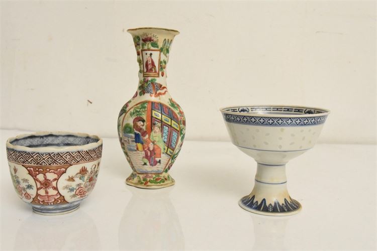 Group 3 Chinese Porcelain Items