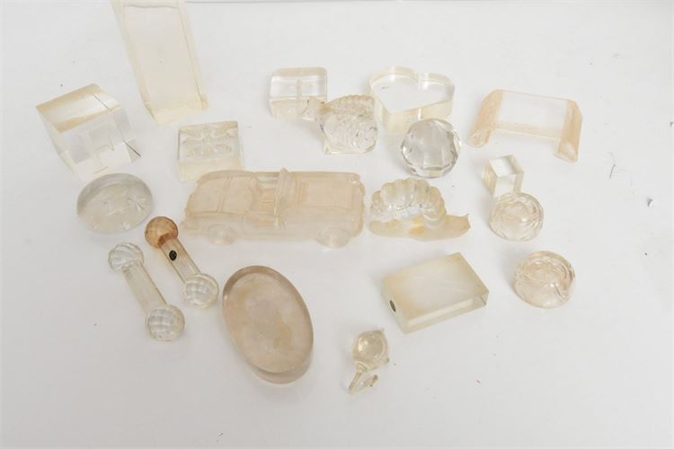 Group Lot of Crystal Items