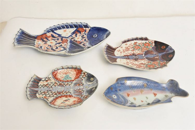 Group Lot Antique Imari Platters