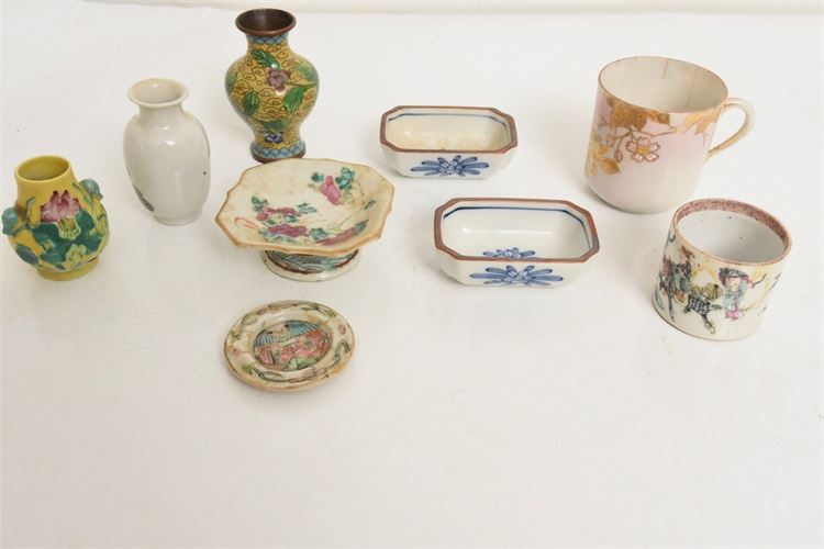 Group Lot Vintage Chinese etc Porcelains