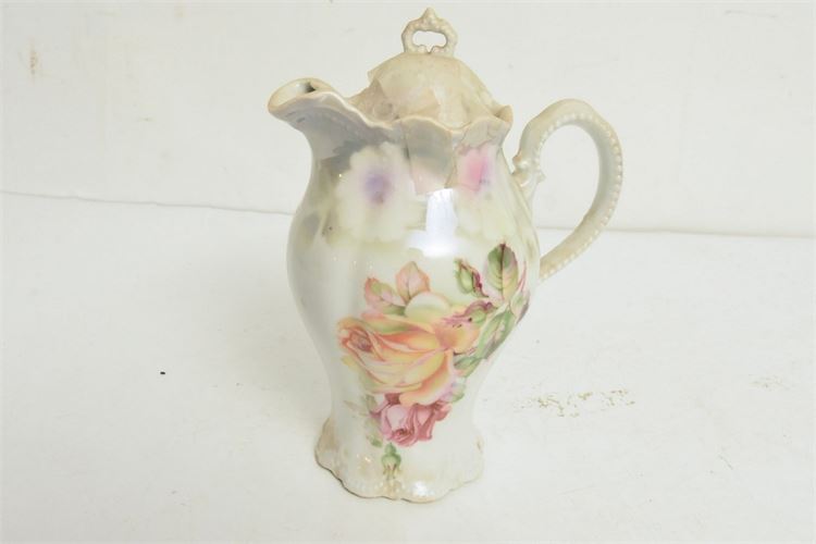 Vintage German Porcelain Teapot