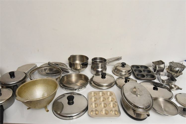 Group Lot Kitchen Pots and Pans