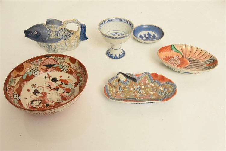 Group Lot of Japanese & Chinese Porcelain Items