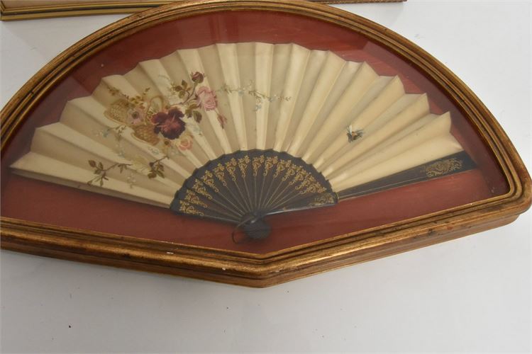 Antique French Hand Painted Fan