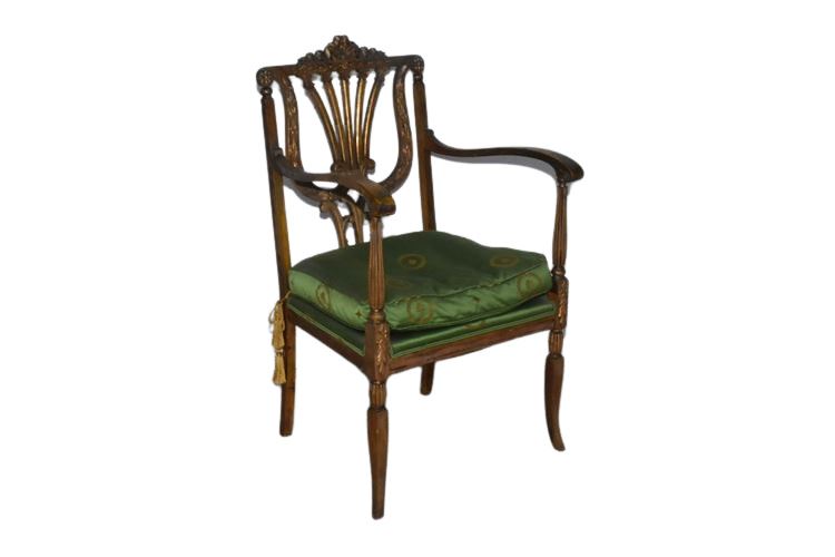 Italian Neoclassical Style Armchair