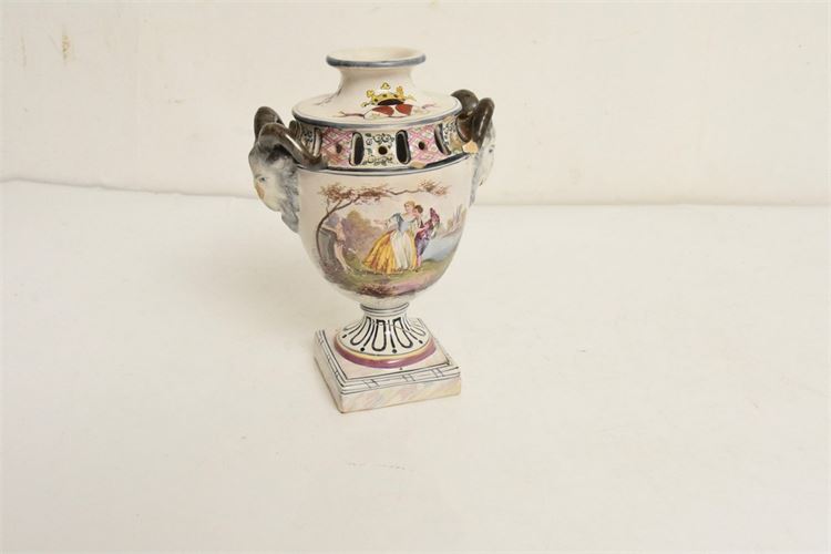 19th Century Creamware Urn