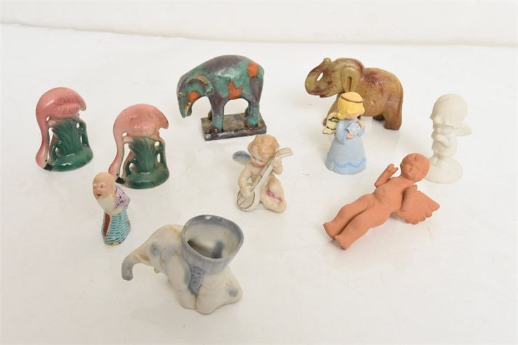 Group Lot of Decorative Animal Figurines etc