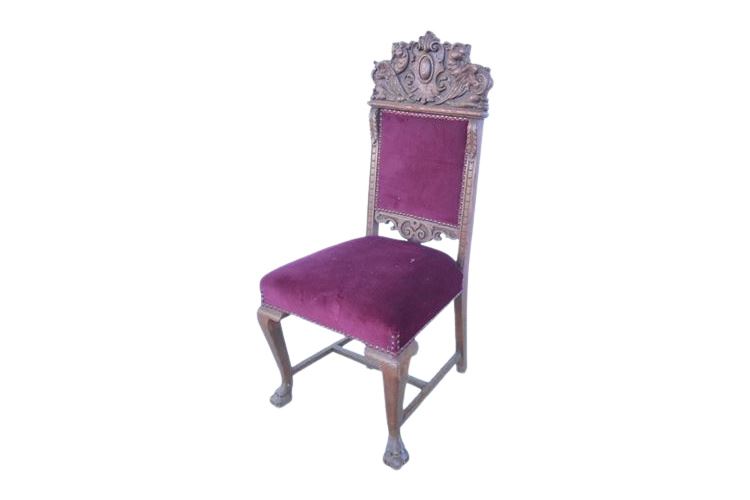 Renaissance Revival Carved Side Chair
