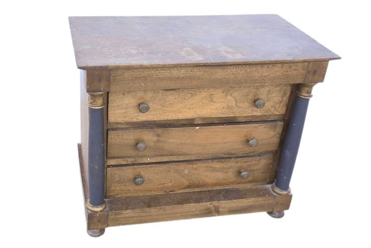 Empire Style Miniature Cabinet Maker's Commode
