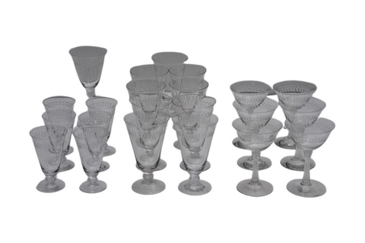 Assorted Glassware