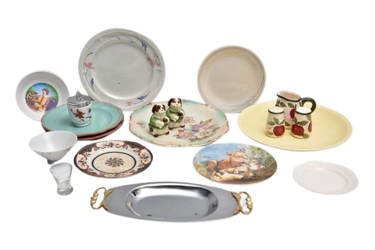 Group of Porcelain Plates etc