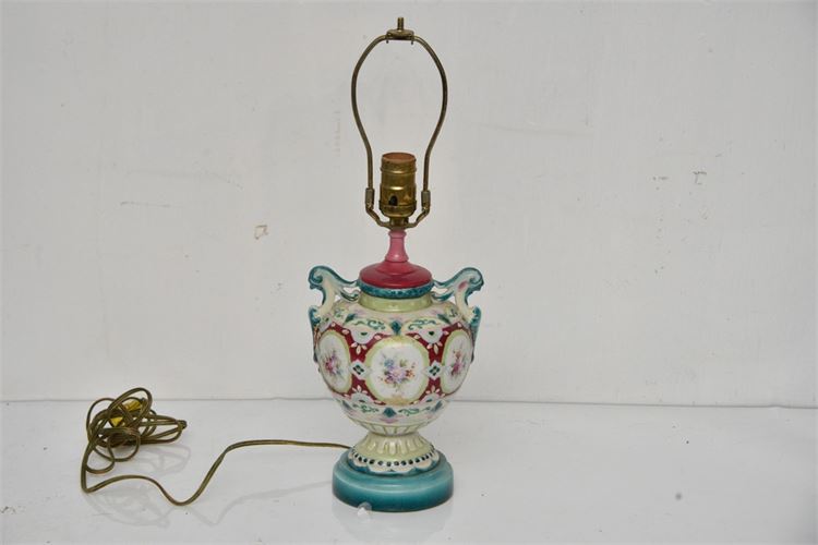 Vintage Porcelain Lamp