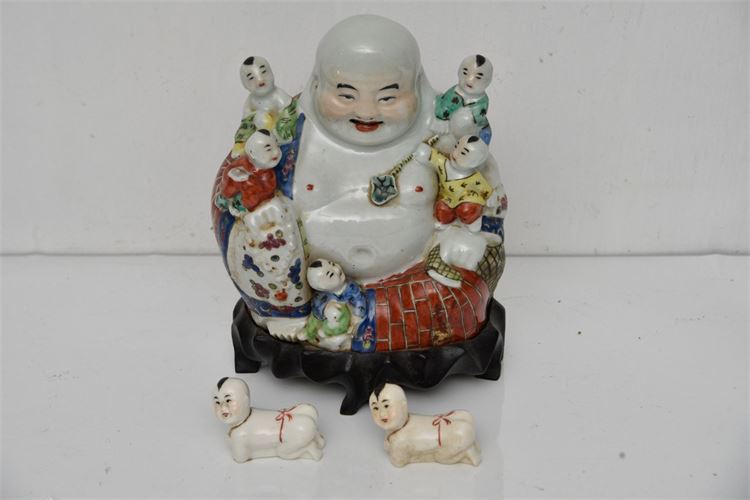 Chinese Porcelain Buddha