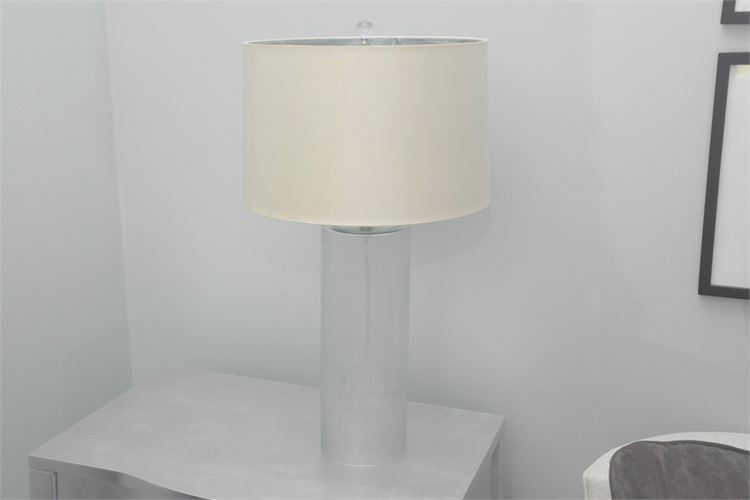 Glass Cylinder Form Lamp