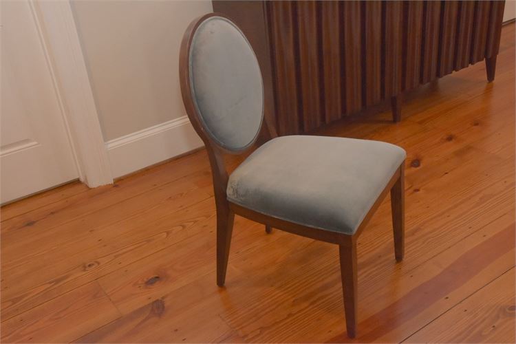 Upholstered Wood Frame Side Chair