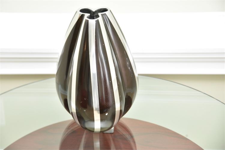 Artist Designed Metal Table Vase