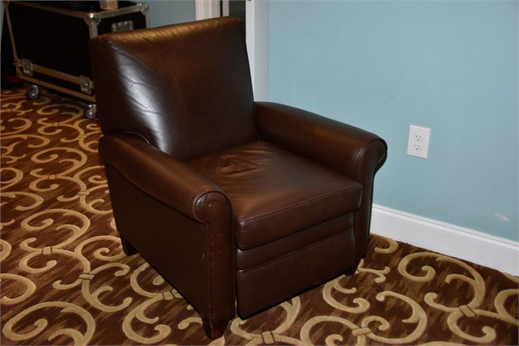 Barca-Lounger Brown Leather Recliner