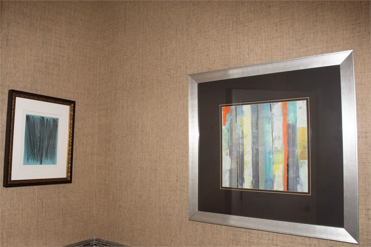Two (2) Framed Decorative Artworks