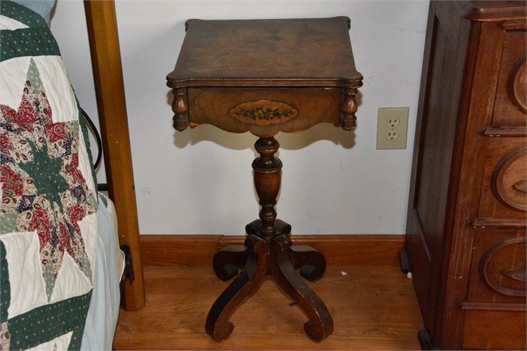 Vintage Wooden Occasional Stand