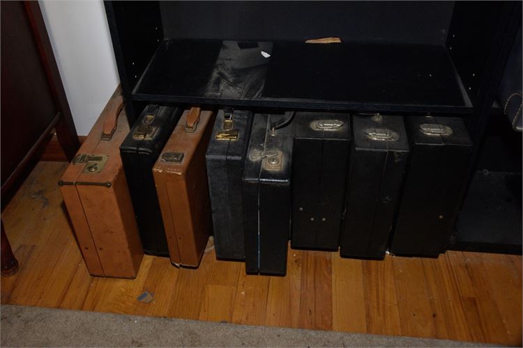 Group Lot of Vintage Briefcases