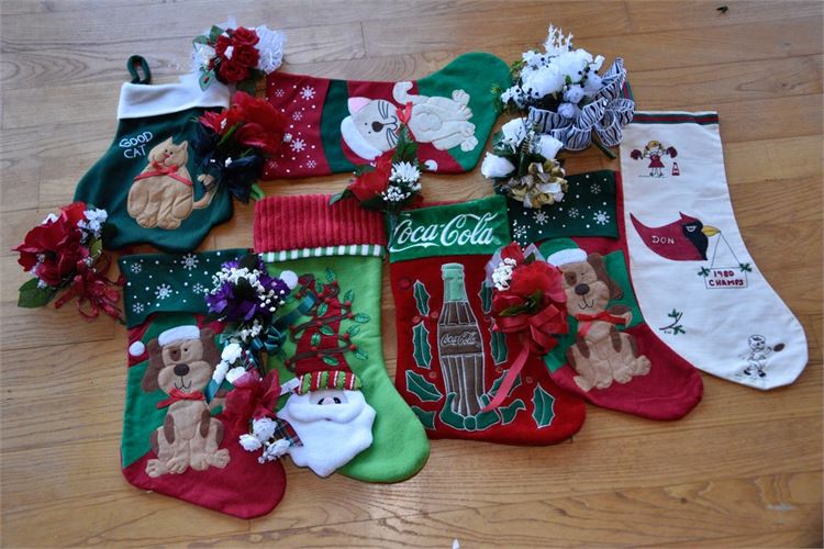 Collection of Christmas Stockings