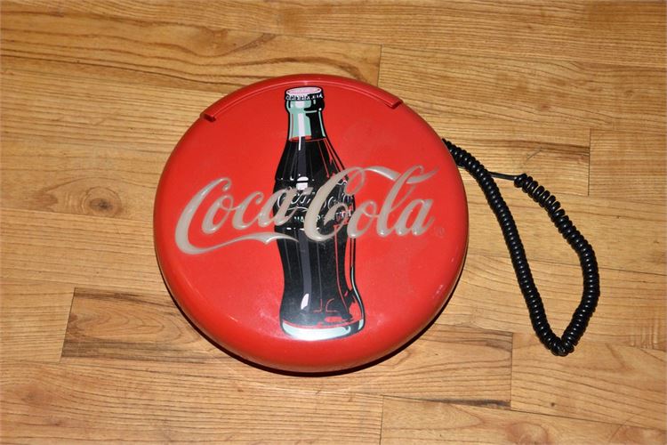 Coca Cola Medallion Form Telephone
