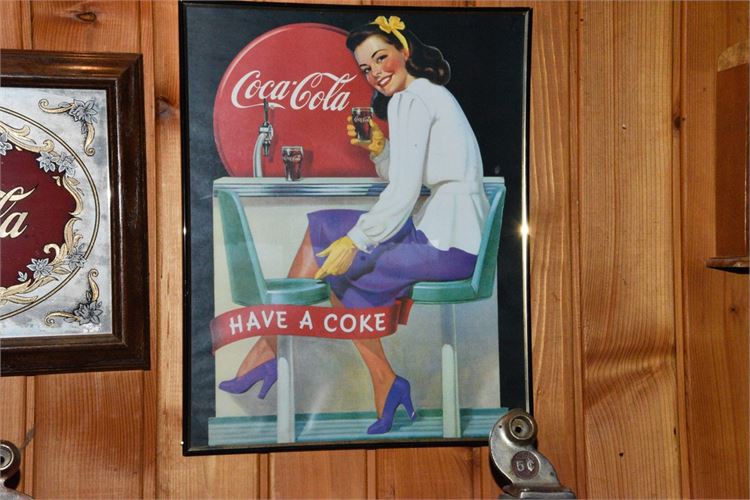 Decorative Coca Cola Sign