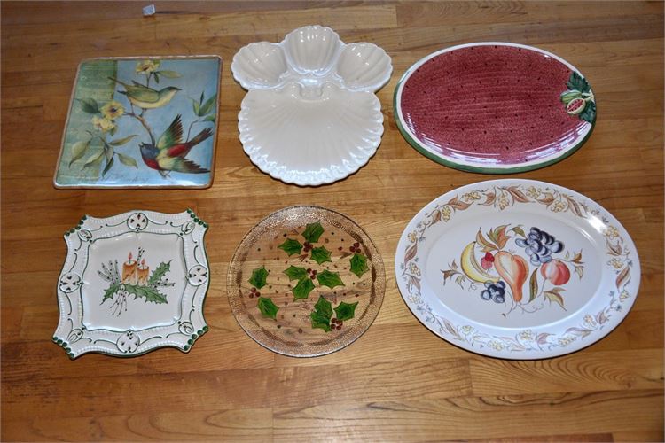 Group of Decorative Plates and Platters