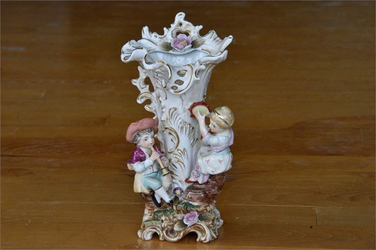 Porcelain Figural Vase