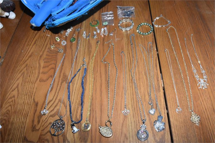 Group of Costume Necklaces and Jewelry