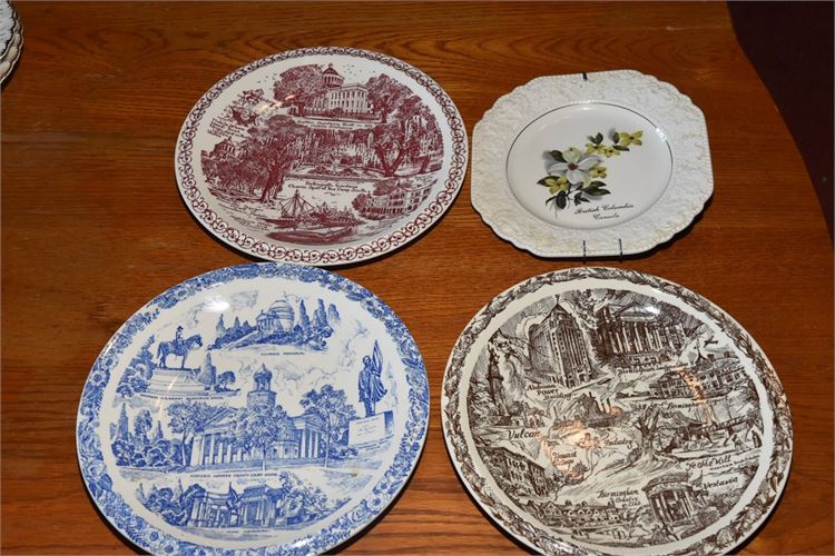 Four (4) Collectable Plates