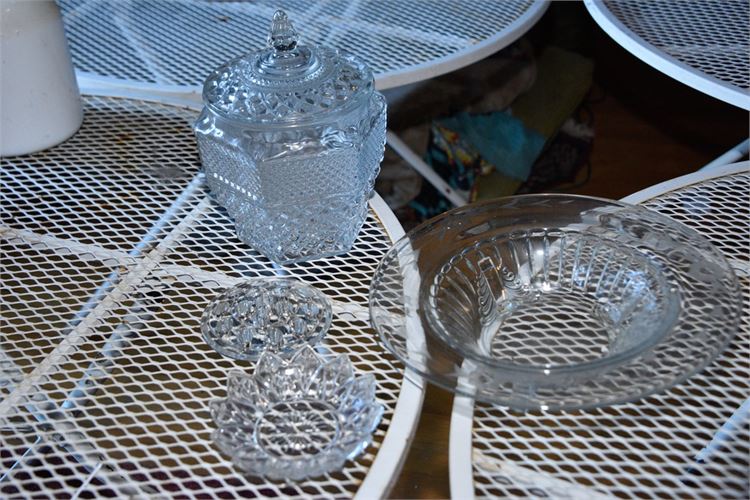 Three Pieces Table Top Glassware