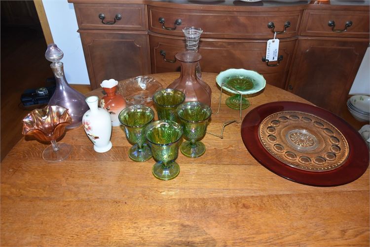 Group Vintage Glassware