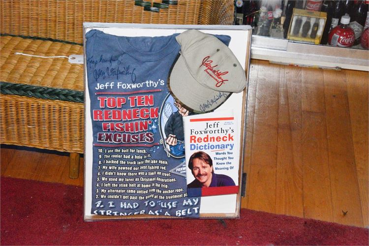 Jeff Foxworthy Autographed Material