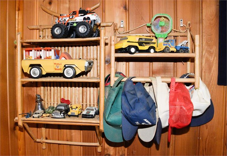 Wall Shelf and Toys