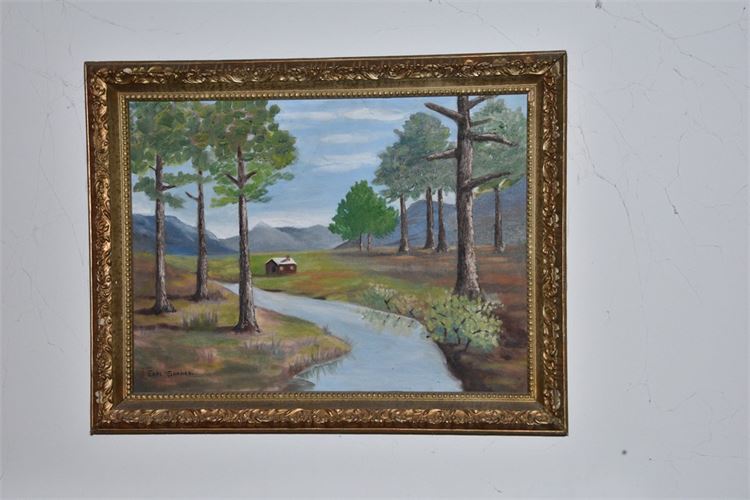 Earl Shahan Painting Landscape