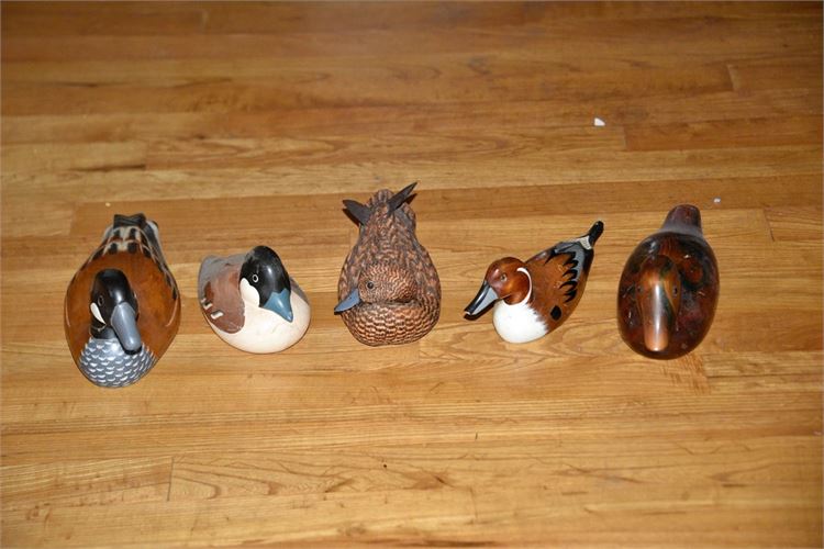 Miniature Painted Ducks