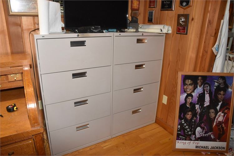 Two (2) Lateral File Cabinets
