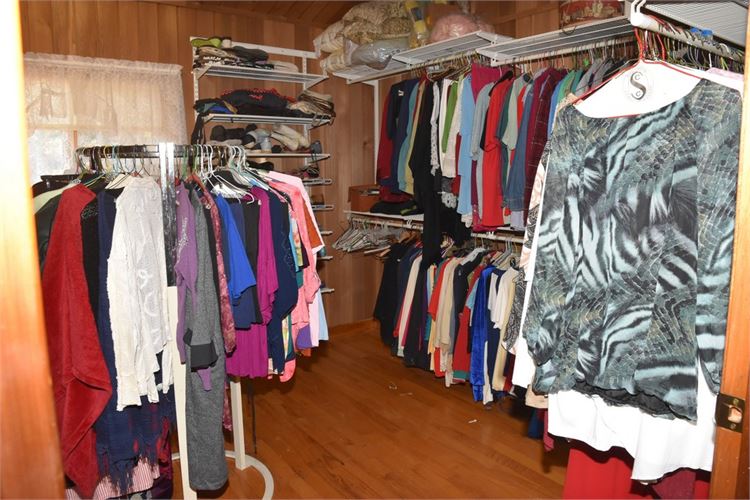 Contents of Clothes Closet