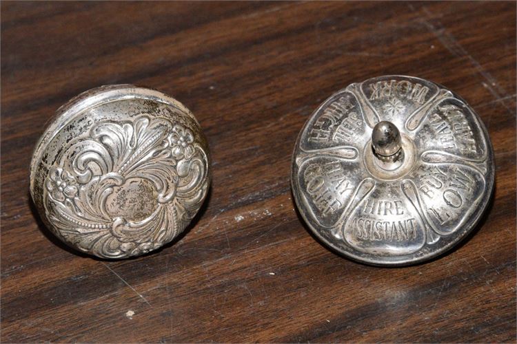 Vintage Sterling Silver Yoyo and Top
