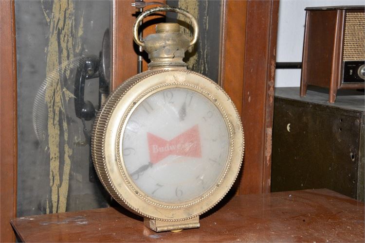 BUDWISER Advertising Clock