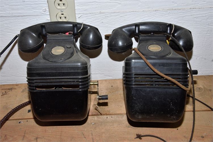 Two (2) Vintage Phones