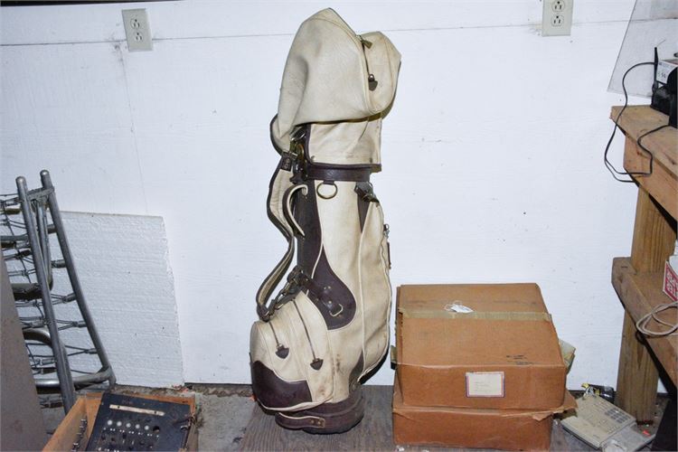 Golf Bag With Golf Clubs