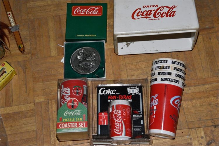 Group Lot Of COCA-COLA Memorabilia